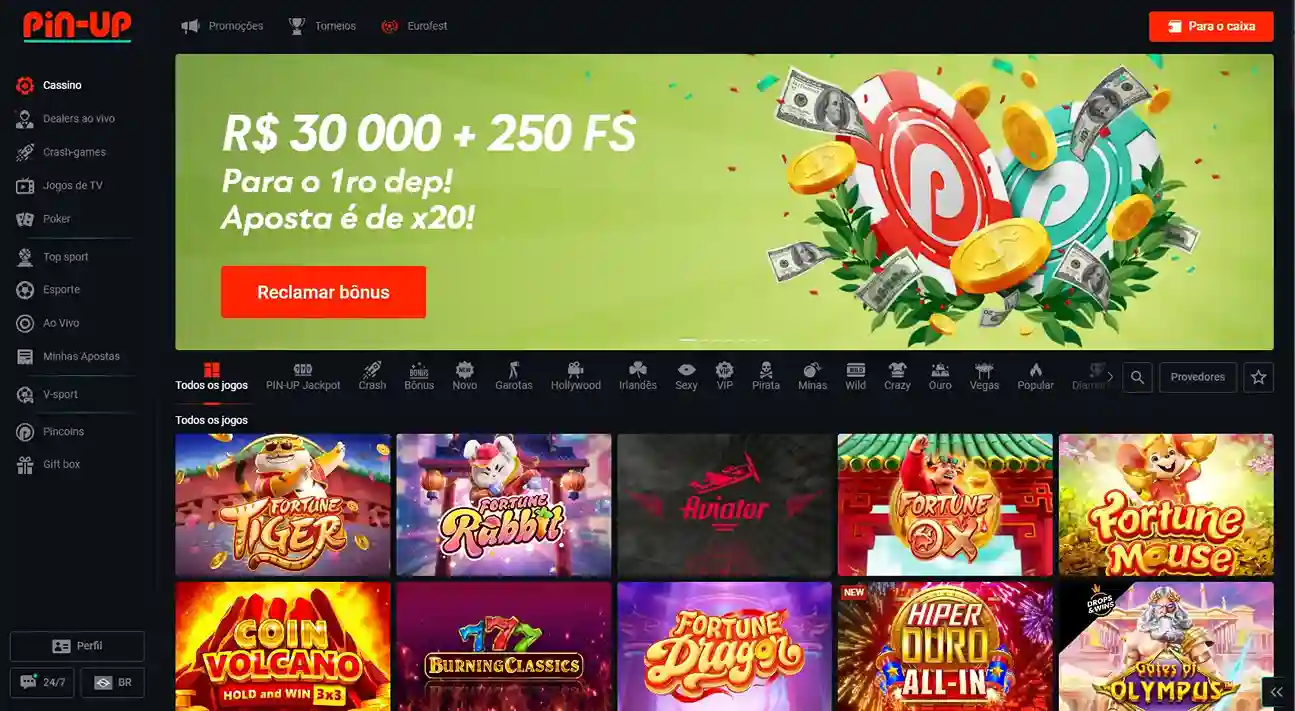 Pin Up Casino Brasil - Seu Destino de Jogo Online